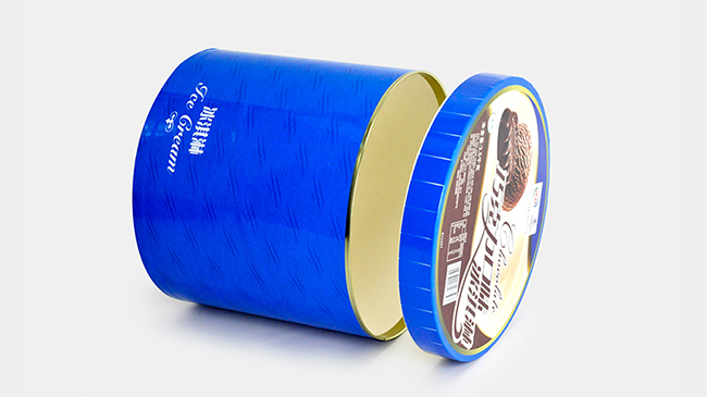 伊利冰淇淋紙筒包裝