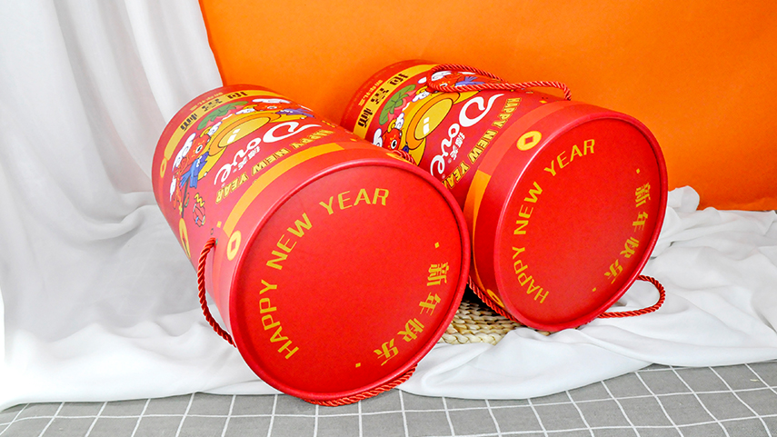 零食抱抱桶禮盒包裝